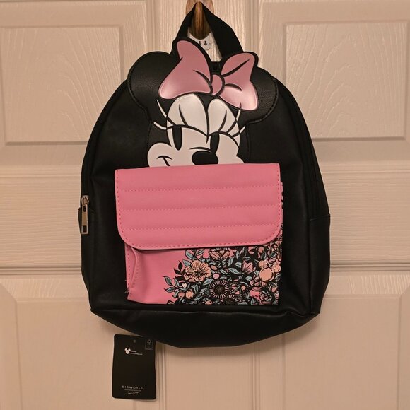 NWT Minnie Mouse Mini Backpack - Picture 1 of 3